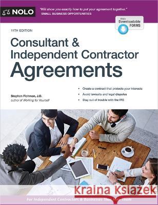 Consultant & Independent Contractor Agreements  9781413331011 NOLO - książka