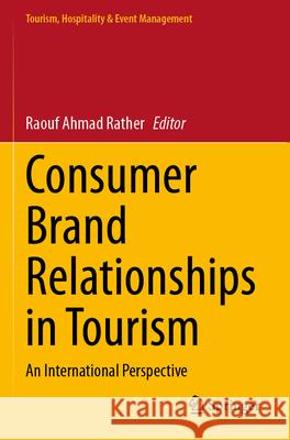 Consumer Brand Relationships in Tourism  9783031595370 Springer - książka
