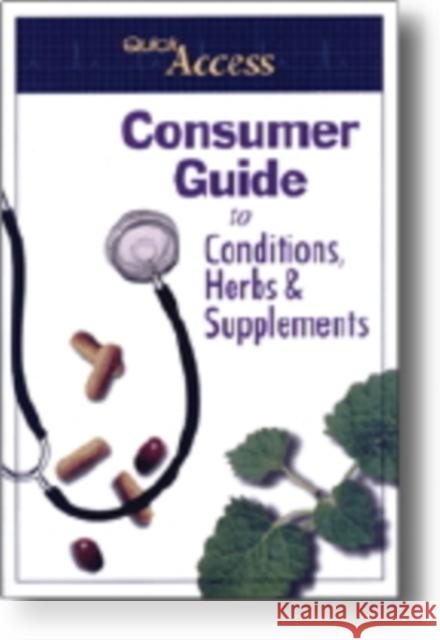 Consumer Guide to Conditions, Herbs & Supplements  9783131372819 Integrative Medicine  - książka