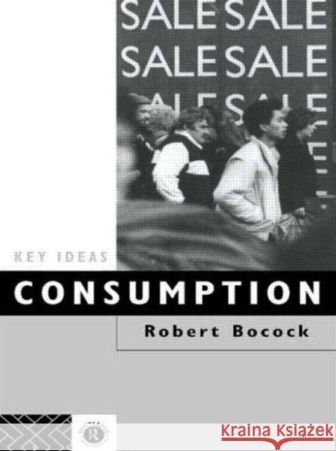 Consumption Robert Bocock 9780415069625  - książka