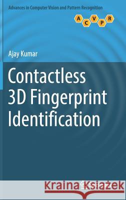 Contactless 3D Fingerprint Identification Ajay Kumar 9783319676807 Springer - książka