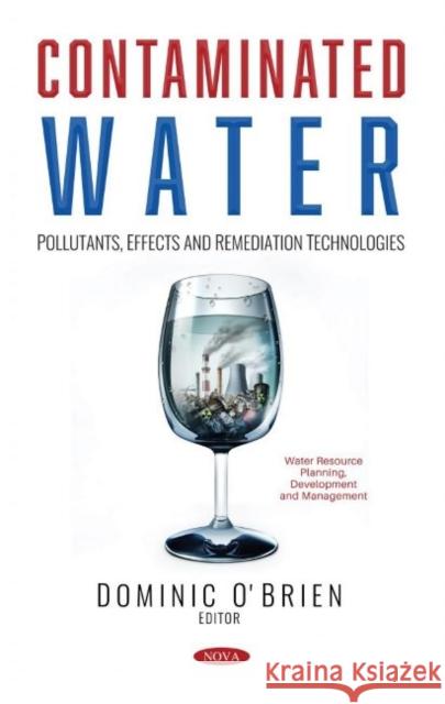 Contaminated Water  9781536184594 Nova Science Publishers Inc - książka