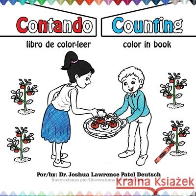 Contando libro de color leer Counting Color in book Joshua Lawrence Patel Deutsch Afzal Khan 9781088018613 Joshua Deutsch - książka