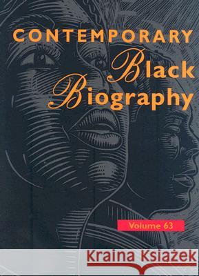 Contemporary Black Biography: Profiles from the International Black Community  9780787679354 Not Avail - książka