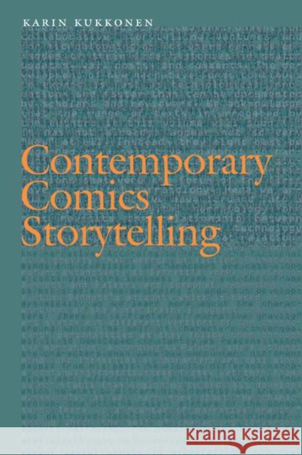 Contemporary Comics Storytelling Karin Kukkonen 9780803246379 University of Nebraska Press - książka