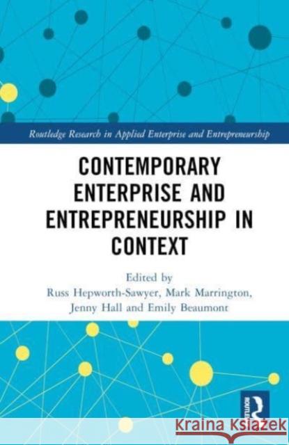 Contemporary Enterprise and Entrepreneurship in Context  9781032349787 Taylor & Francis Ltd - książka