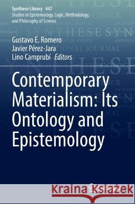 Contemporary Materialism: Its Ontology and Epistemology  9783030894900 Springer International Publishing - książka