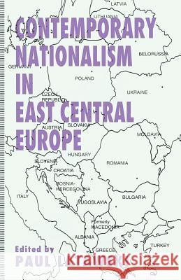 Contemporary Nationalism in East Central Europe Gavin Sullivan Paul Latawski 9781349238118 Palgrave MacMillan - książka