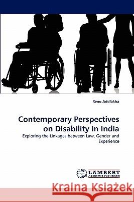 Contemporary Perspectives on Disability in India Renu Addlakha 9783844307795 LAP Lambert Academic Publishing - książka