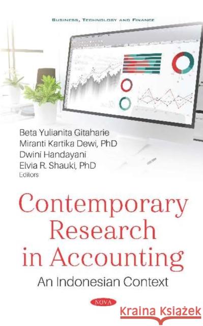 Contemporary Research in Accounting: An Indonesian Context: An Indonesian Context Beta Yulianita Gitaharie   9781536162790 Nova Science Publishers Inc - książka