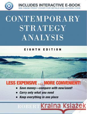 Contemporary Strategy Analysis 8e Text Only Grant, RM 9781118634851 John Wiley & Sons - książka