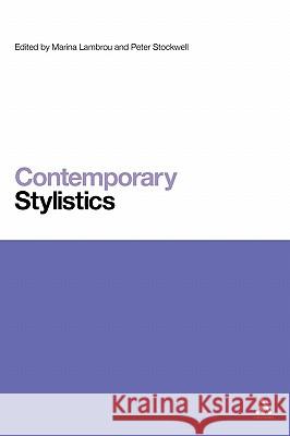 Contemporary Stylistics Marina Lambrou 9780826493859  - książka