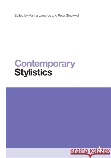 Contemporary Stylistics Marina Lambrou 9781441183842  - książka