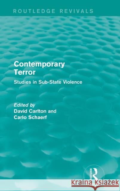 Contemporary Terror: Studies in Sub-State Violence  9781138916647 Routledge - książka