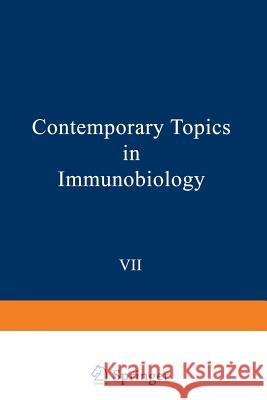 Contemporary Topics in Immunobiology, Vol. 7: T Cells Stutman, Osis 9781468430561 Springer - książka