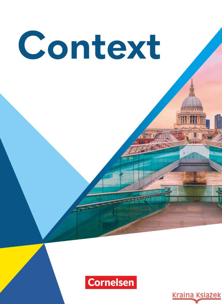 Context - Allgemeine Ausgabe 2022 - Oberstufe Baasner, Martina, Ohmsieder, Birgit, Sedlatschek, Andreas 9783060345502 Cornelsen Verlag - książka