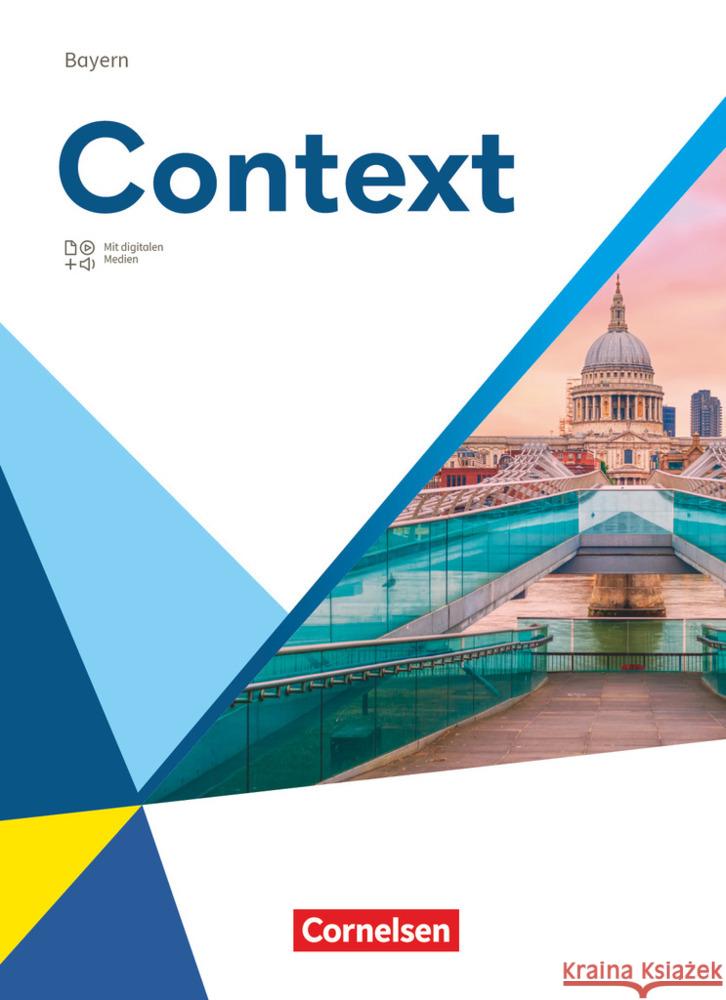 Context - Bayern - Ausgabe 2023 - Oberstufe Lippert, Sebastian, Braun, Lisa, Buchholz, Sabine 9783060345588 Cornelsen Verlag - książka