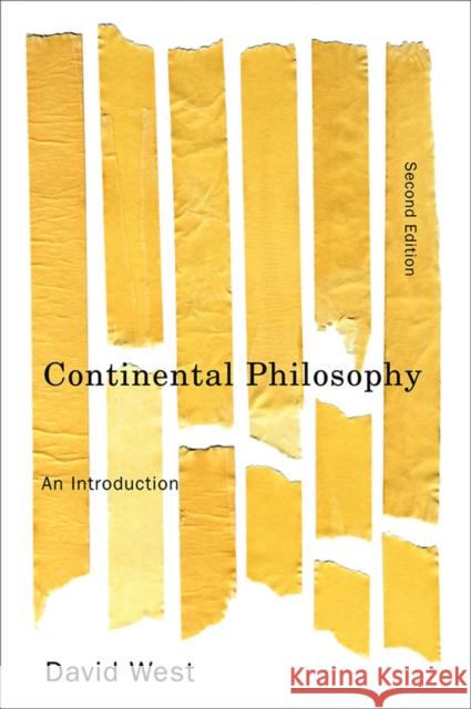 Continental Philosophy: An Introduction West, David 9780745645827 John Wiley and Sons Ltd - książka