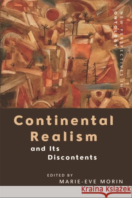 Continental Realism and its Discontents Marie-Eve Morin 9781474421140 Edinburgh University Press - książka