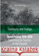 Continuity and Change Halamska Maria 9788366470552 Scholar - książka