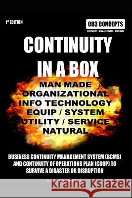 Continuity In A Box Concepts LLC, Cr3 9781987439038 Createspace Independent Publishing Platform - książka