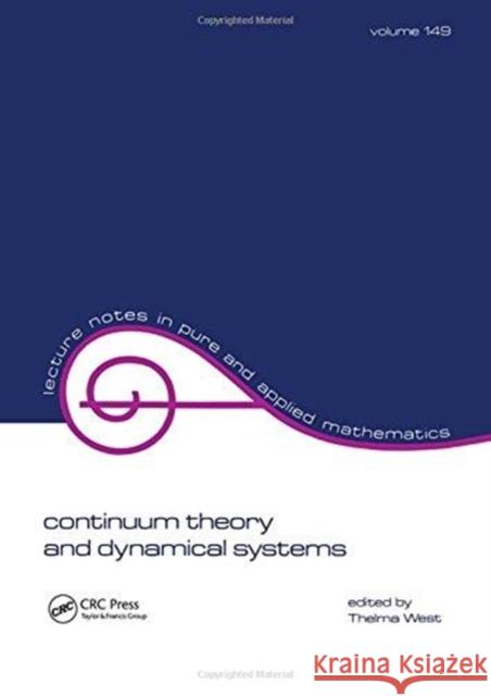 Continuum Theory & Dynamical Systems  9781138430334 Taylor and Francis - książka
