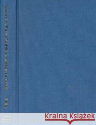 Contours of the Theatrical Avant-Garde : Performance and Textuality James M. Harding 9780472097272 University of Michigan Press - książka