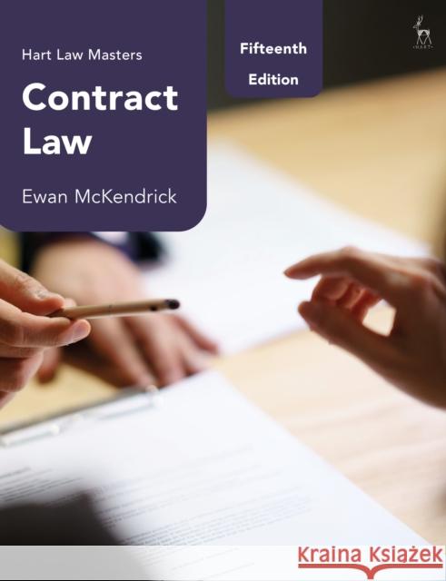 Contract Law Ewan McKendrick (University of Oxford, U   9781350355187 Bloomsbury Publishing PLC - książka