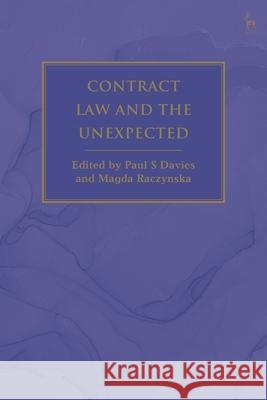 Contract Law and the Unexpected  9781509989003 Bloomsbury Publishing PLC - książka