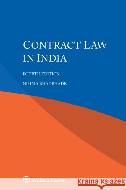 Contract Law in India Nilima Bhadbhade 9789403516363 Kluwer Law International - książka