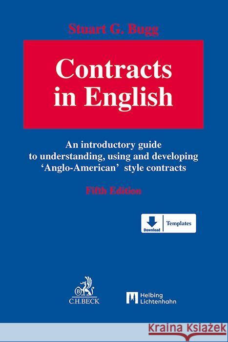 Contracts in English Bugg, Stuart G. 9783406787164 Helbing & Lichtenhahn/Basel - książka