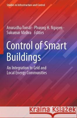 Control of Smart Buildings  9789811903779 Springer Nature Singapore - książka