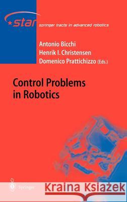 Control Problems in Robotics A. Bcchi 9783540002512  - książka