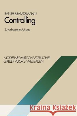 Controlling Rainer Bramsemann Rainer Bramsemann 9783409305921 Gabler Verlag - książka