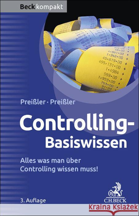 Controlling Basiswissen Preißler, Gerald J., Preißler, Peter R. 9783406840142 Beck Juristischer Verlag - książka