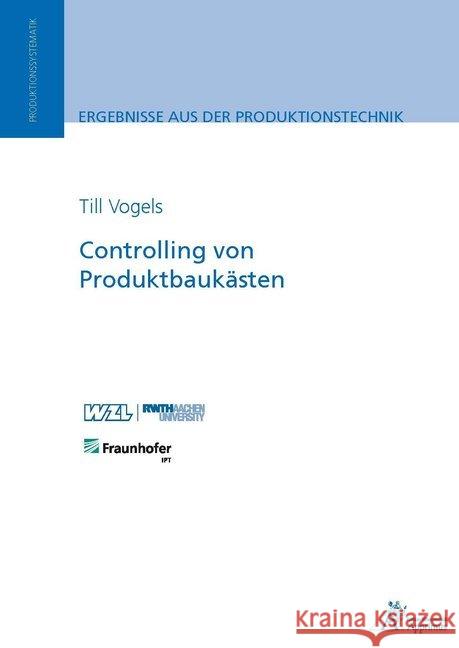 Controlling von Produktbaukästen Vogels, Till 9783863593650 Apprimus Verlag - książka
