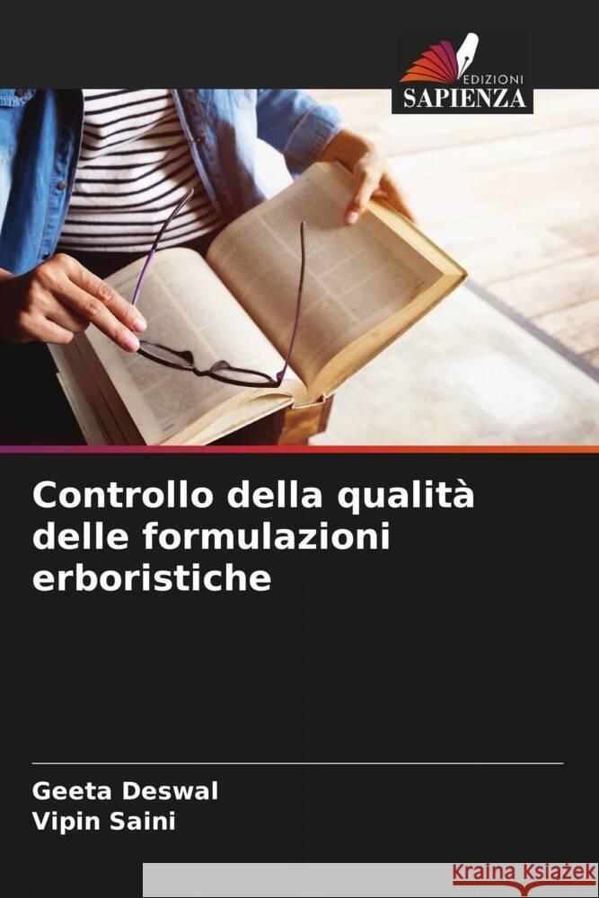 Controllo della qualità delle formulazioni erboristiche Deswal, Geeta, Saini, Vipin 9786206505877 Edizioni Sapienza - książka