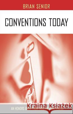 Conventions Today Brian Senior 9781771400268 Master Point Press - książka
