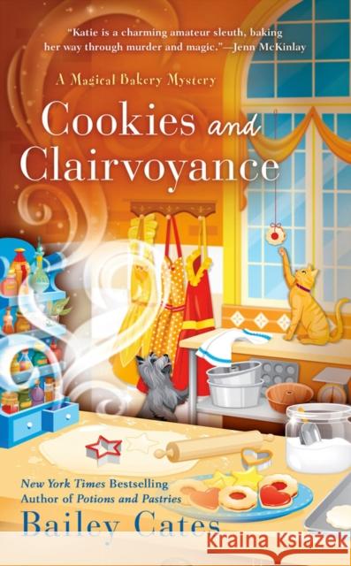 Cookies and Clairvoyance Bailey Cates 9780399587016 Berkley Books - książka