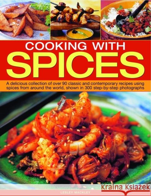 Cooking With Spices Lesley Mackley 9781844768554  - książka