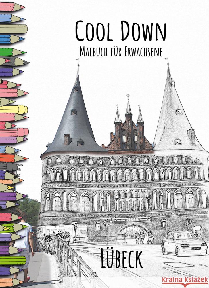 Cool Down | Malbuch für Erwachsene: Lübeck Herpers, York P. 4260068866611 Herpers Verlag - książka
