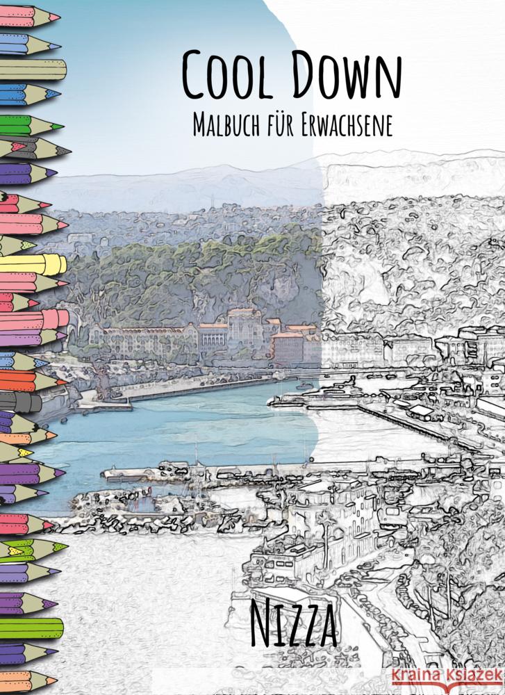 Cool Down | Malbuch für Erwachsene: Nizza Herpers, York P. 4260068866390 Herpers Verlag - książka