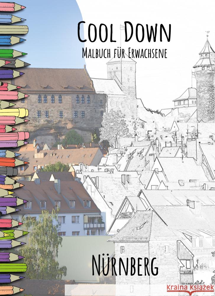Cool Down | Malbuch für Erwachsene: Nürnberg Herpers, York P. 4260068866567 Herpers Verlag - książka