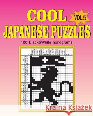 Cool japanese puzzles (Volume 5) Teriokhin, Vadim 9781985758902 Createspace Independent Publishing Platform - książka