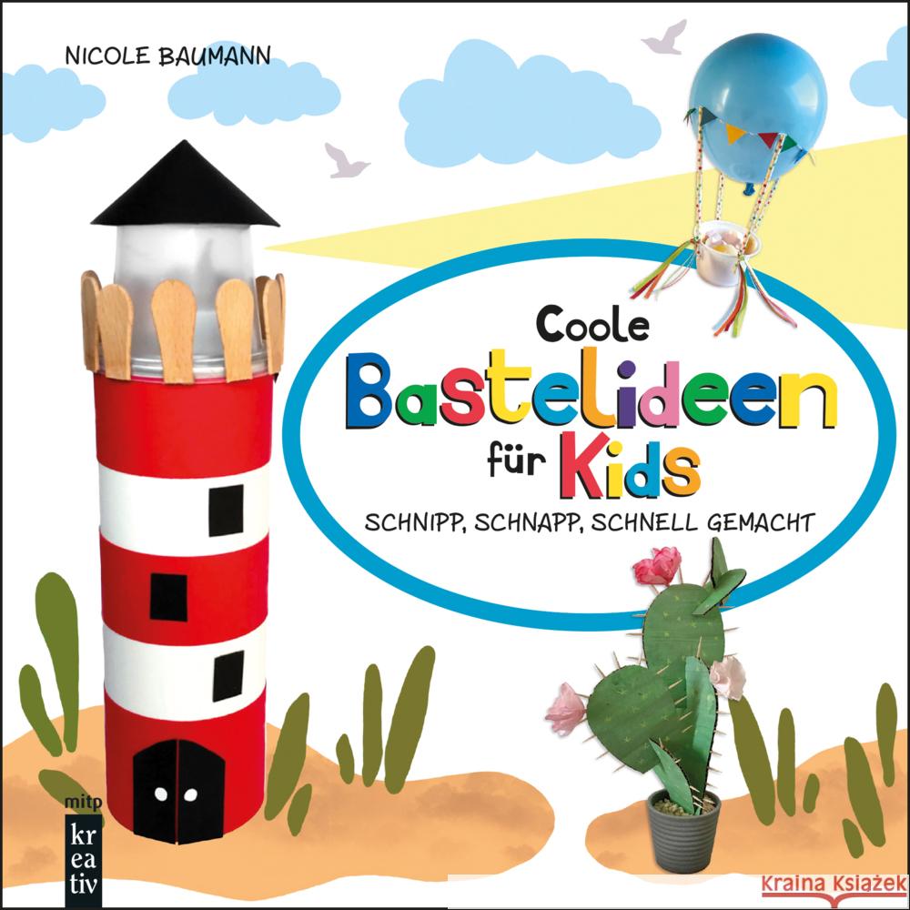 Coole Bastelideen für Kids Baumann, Nicole 9783747508329 MITP - książka
