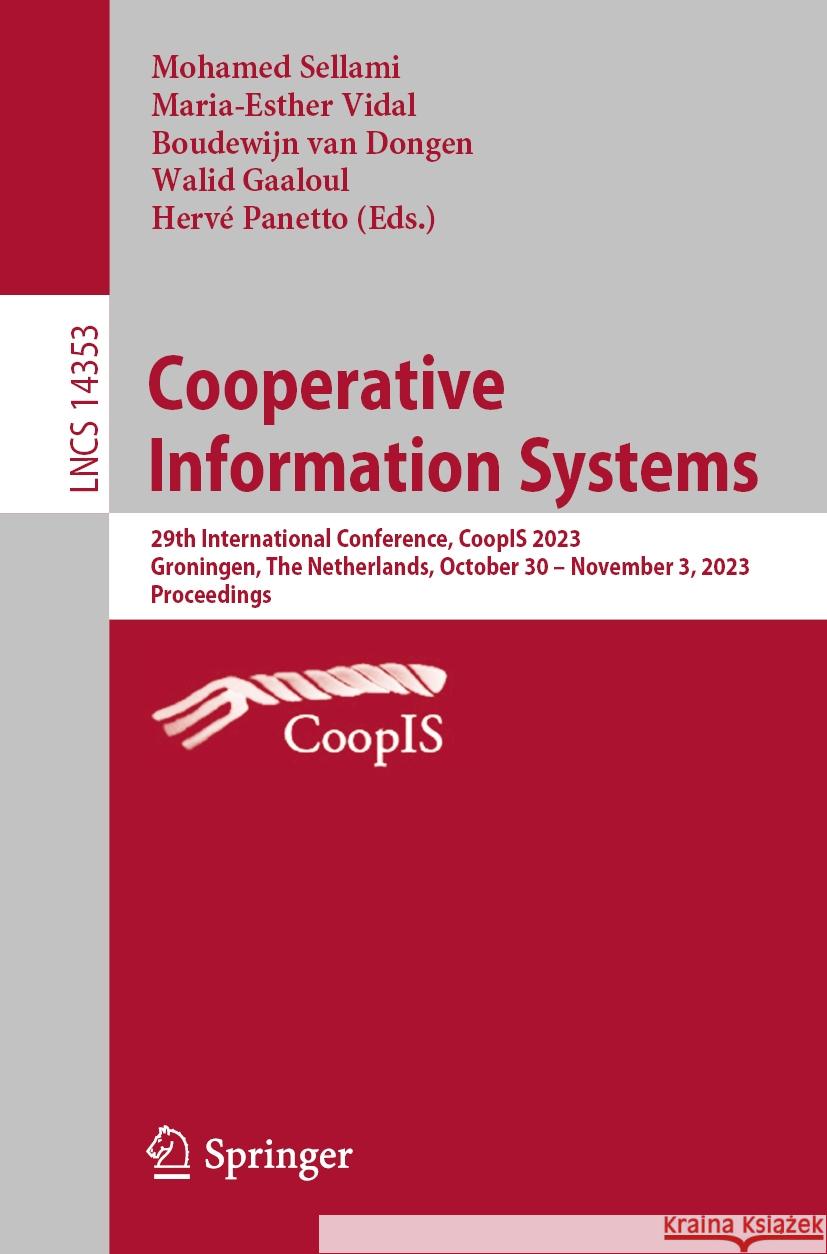 Cooperative Information Systems  9783031468452 Springer Nature Switzerland - książka