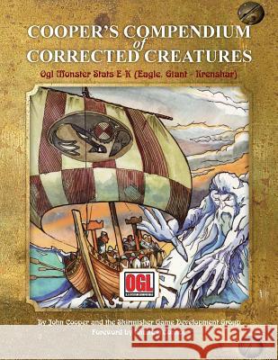 Cooper's Compendium of Corrected Creatures: OGL Monster Stats E - K (Eagle, Giant - Krenshar) Cooper, John 9781935050285 Skirmisher Publishing - książka