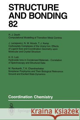 Coordination Chemistry N. W. Alcock                             T. K. Chandrashekar                      R. J. Deeth 9783662148730 Springer - książka