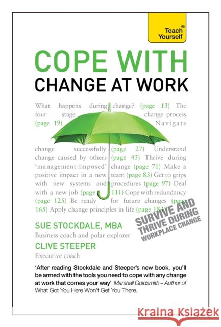 Cope with Change at Work Stockdale, Sue 9781444171259  - książka