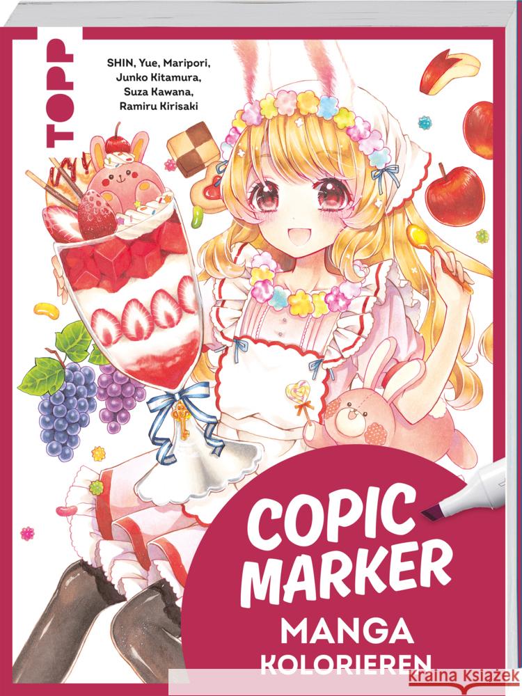 Copic Marker: Manga kolorieren frechverlag 9783735881007 Frech - książka